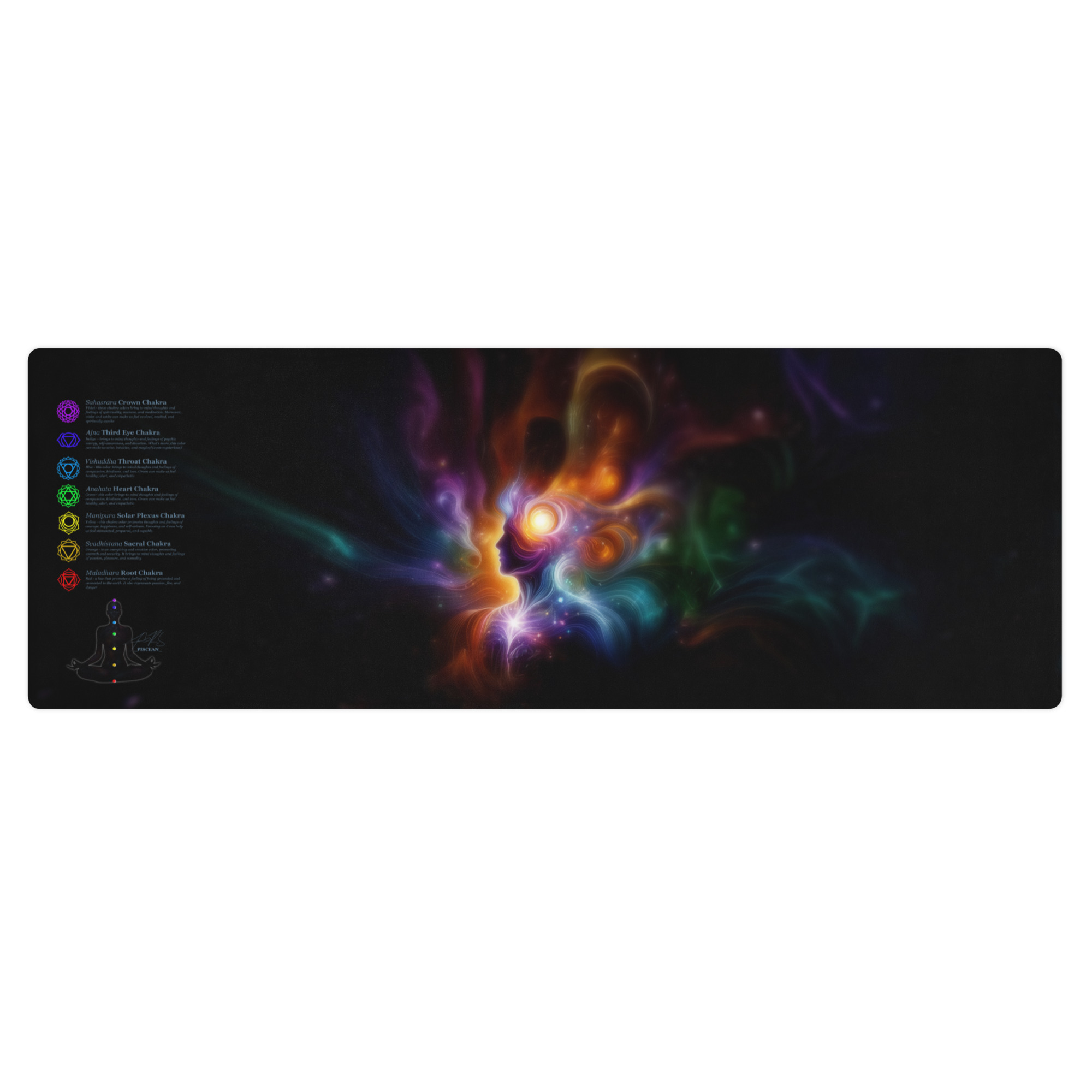Yoga mat - Chakra Deep Thought