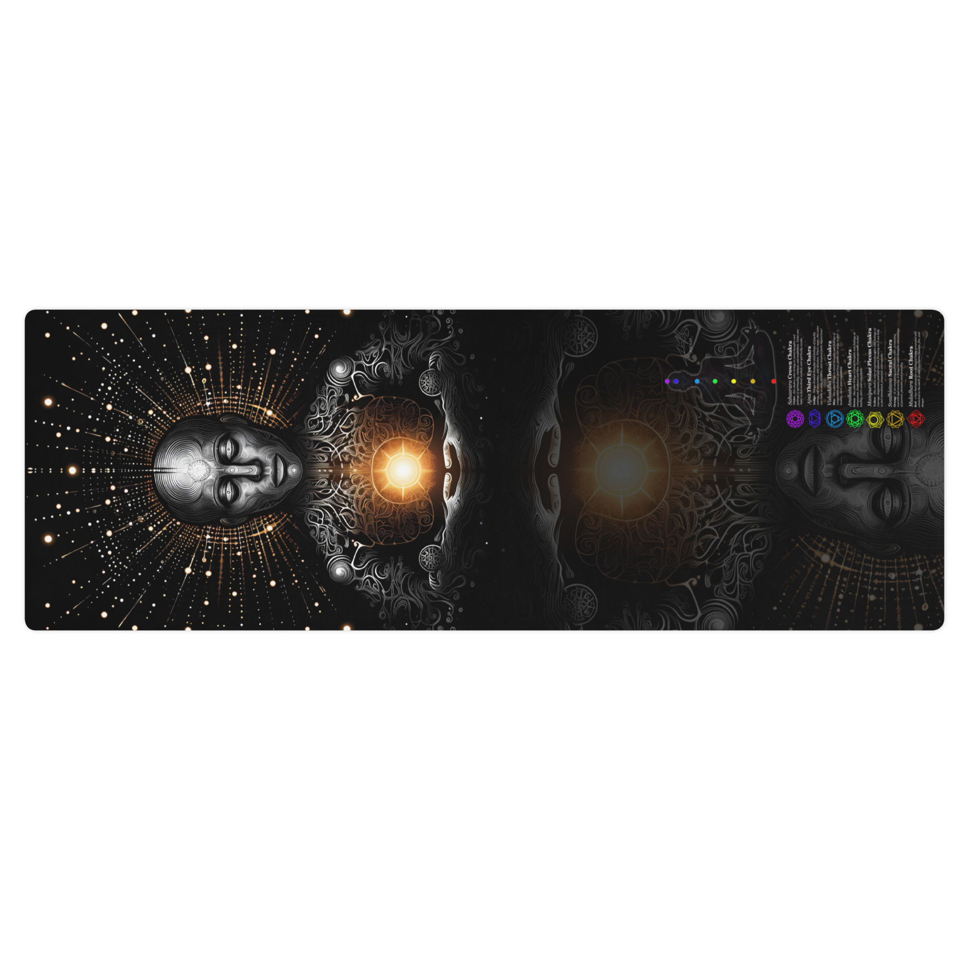 Yoga mat - Chakra Metal Buddha II