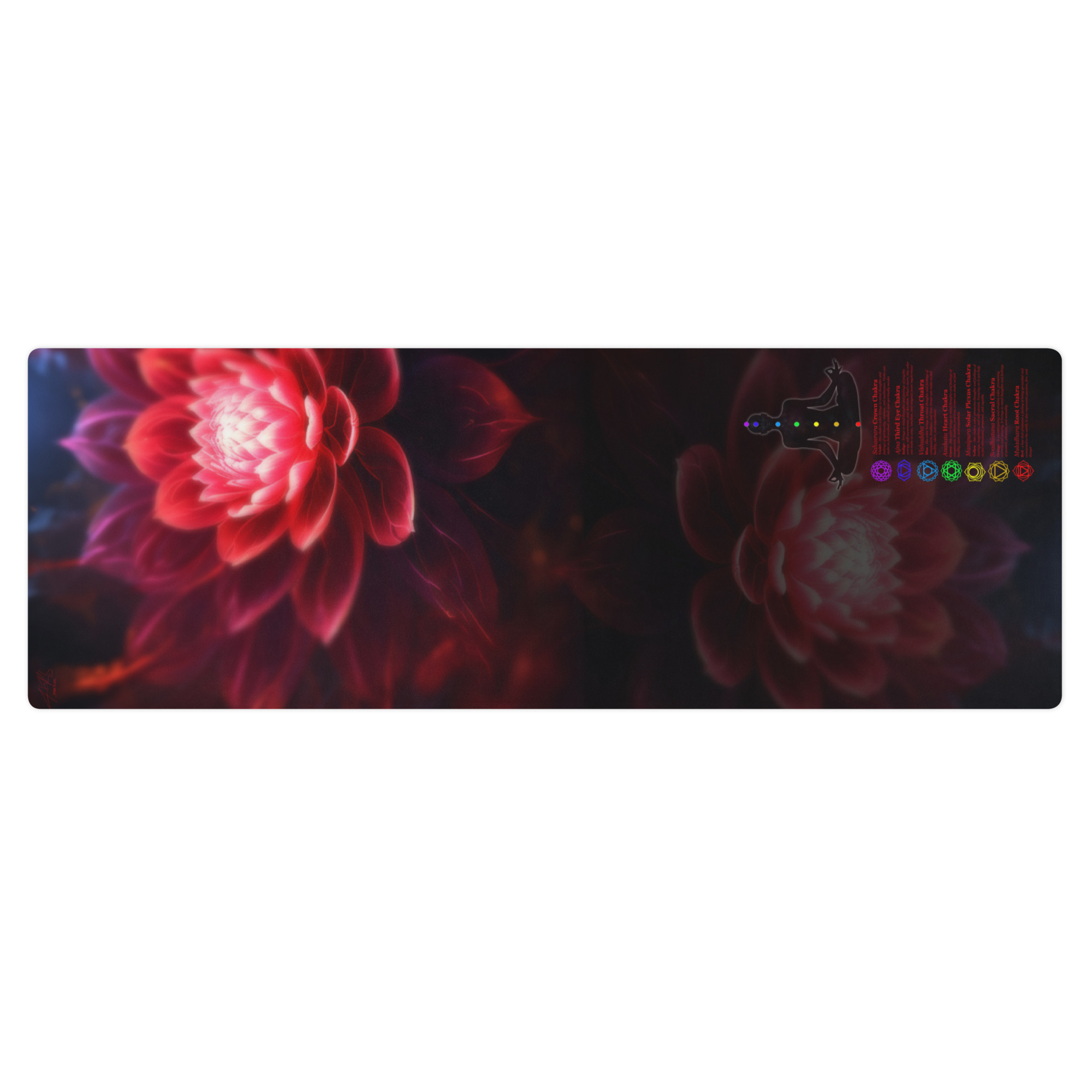 Yoga mat - Chakra Lotus II